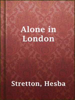 cover image of Alone in London
